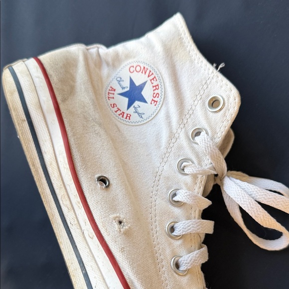 High-Top Canvas Sneakers - Picture 4 of 5